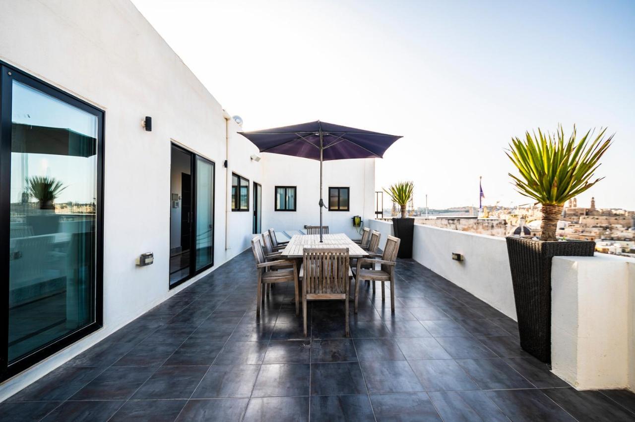 Penthouse Retreat Lejlighed Cospicua Eksteriør billede