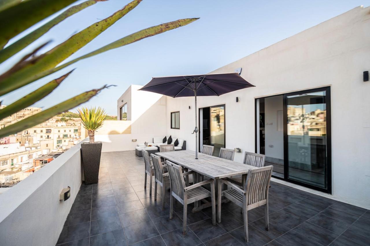Penthouse Retreat Lejlighed Cospicua Eksteriør billede